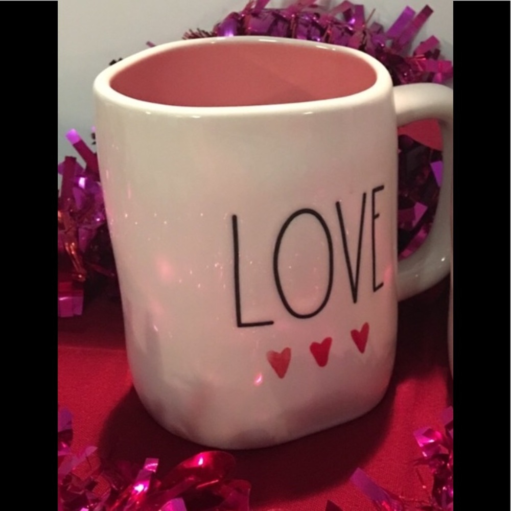Rae Dunn Watercolor “Love” Mug